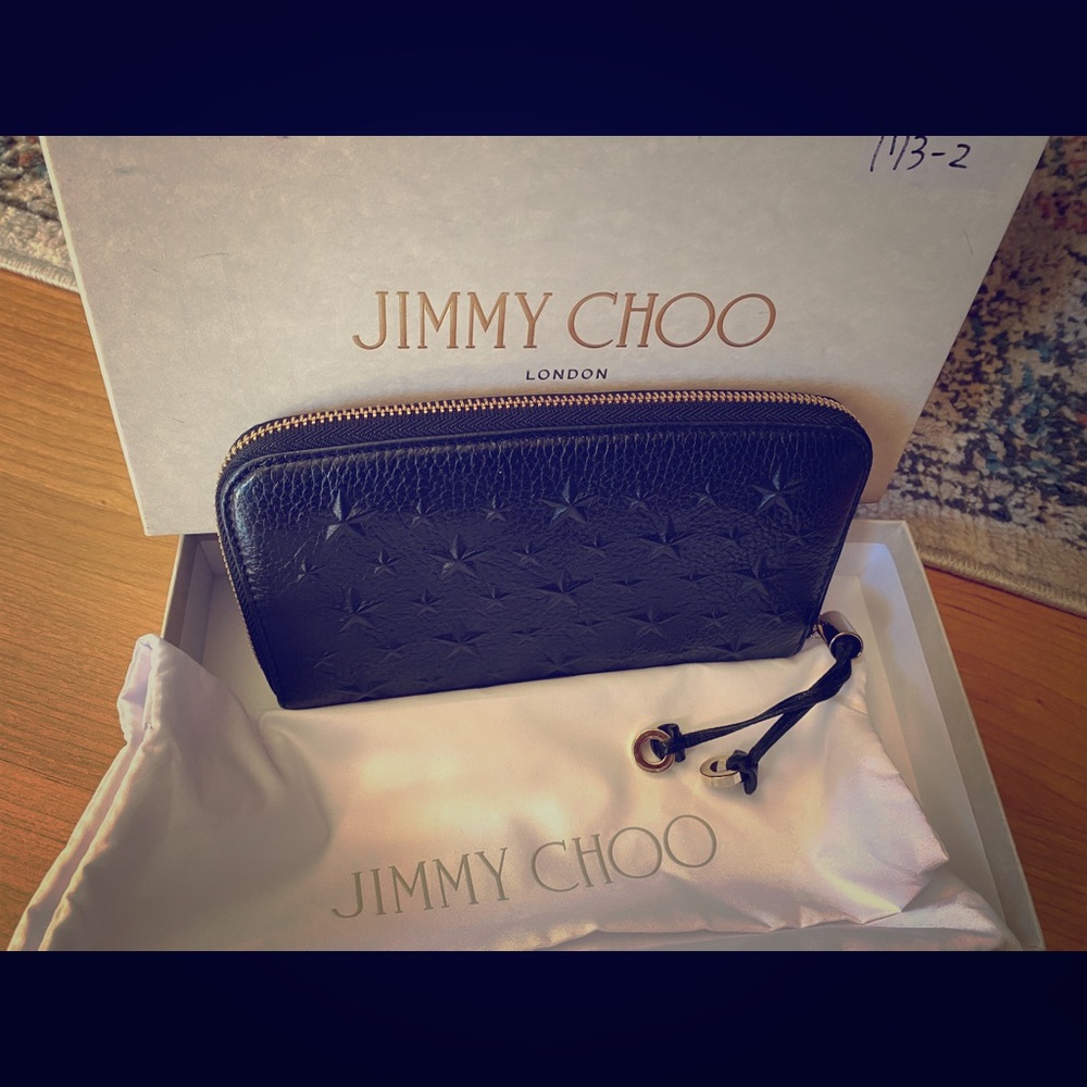 Authentic Jimmy Choo Zippy  Wallet